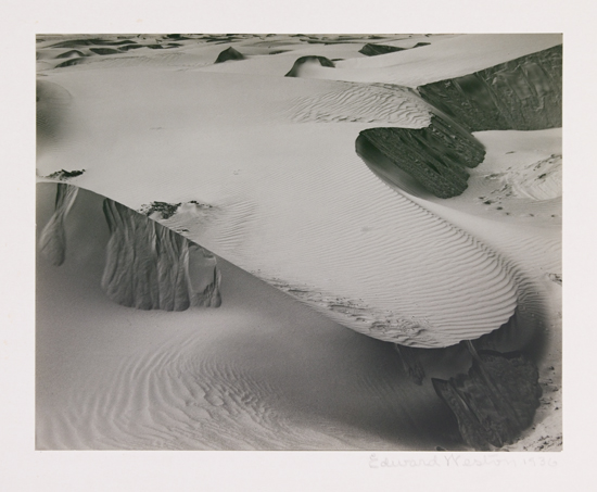 Appraisal: WESTON EDWARD - Dunes at Oceano Silver print x inches