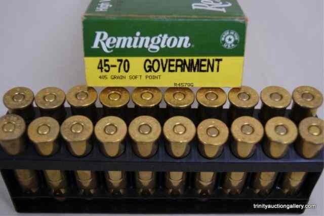 Appraisal: Remington - Government Rifle AmmunitionBox of Remington grain soft point