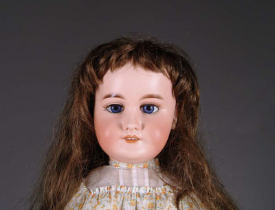 Appraisal: G K OPEN MOUTH GERMAN DOLL This dolly face has