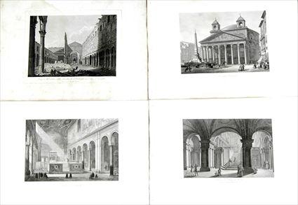 Appraisal: Italian School th C Twenty Views of Roman Architectural Landmarks