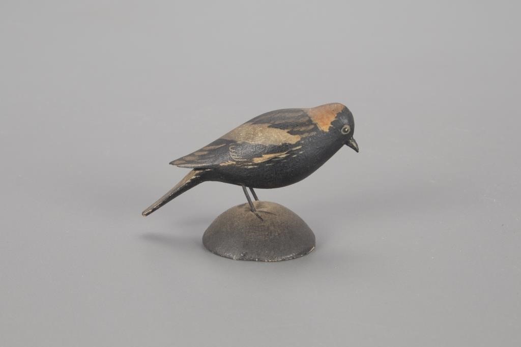 Appraisal: MINIATURE BOBOLINK A Elmer Crowell - East Harwich MA c