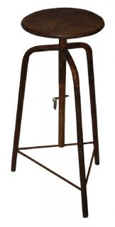 Appraisal: Antique French artist's sculpting easel Antique French wood iron artist's