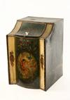 Appraisal: TEA TIN - th C country store bulk tea tin