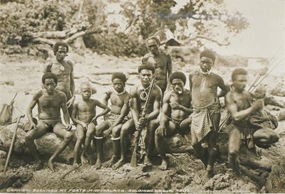 Appraisal: Solomon Islands A collection of c photographs and postcards including