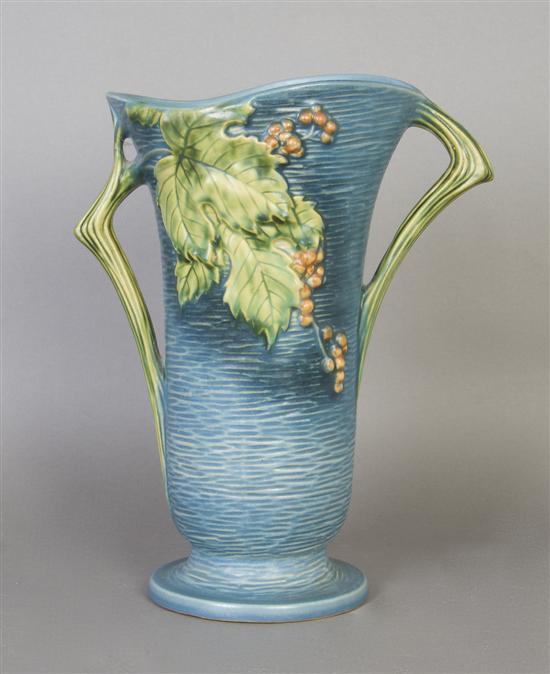 Appraisal: An American Pottery Vase Roseville Height inches