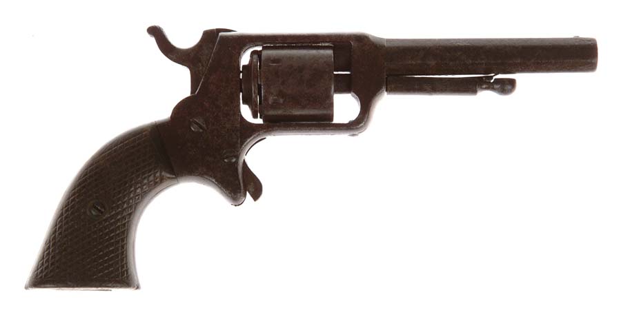 Appraisal: BLISS SPUR TRIGGER RIMFIRE REVOLVER Cal Bliss SN Unusual little