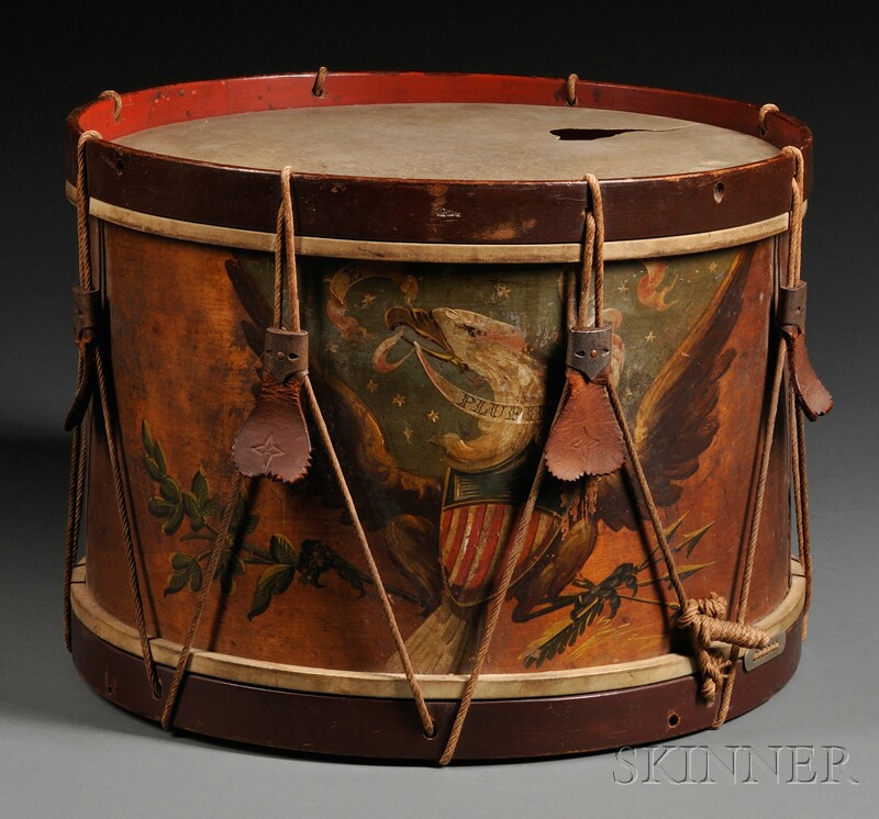 Appraisal: Civil War Era Drum and Sword America c reportedly belonging