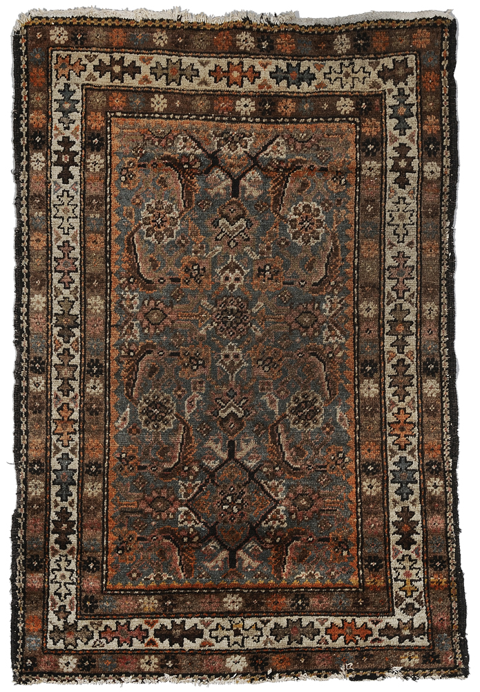 Appraisal: Kurdish Rug Persian early th century ft in x ft