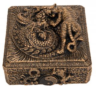 Appraisal: Tiger and Dragon Mystery Thailand Magic Wagon s An ornate