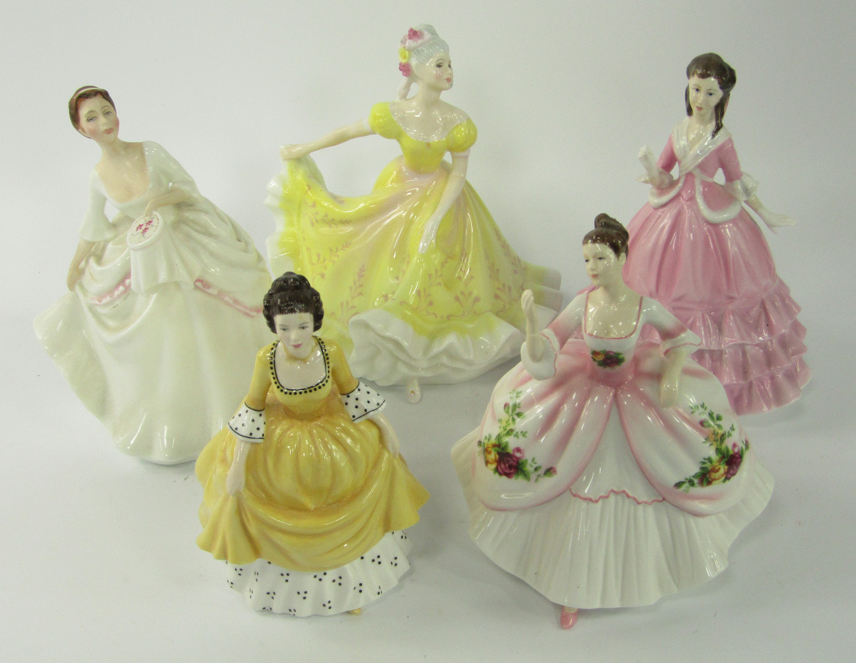 Appraisal: Royal Doulton figures comprising Ninette HN Shall We Dance Coralie