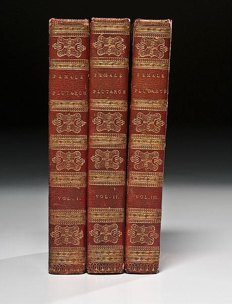 Appraisal: THREE BOOKS WITH PAINTED FORE EDGE SPORTING SCENES Stewarton Lewis