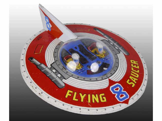 Appraisal: Lot of Japanese Space Toys Description Friction and battery-operated Flying