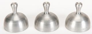 Appraisal: Indian Cups and Balls Circa Cast metal cups in the