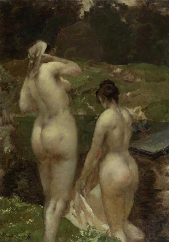 Appraisal: JSSUPOFF ALEXSEJ VLADIMIROVICH Vytansk - Rome Two bathers at a