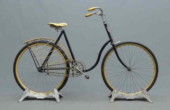 Appraisal: C Victor Victoria pneumatic bicycle Restored