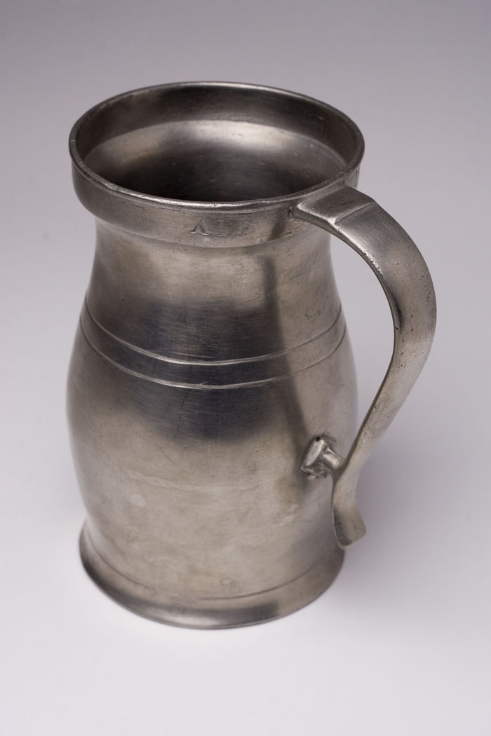 Appraisal: PEWTER MEASURE THOMAS D BOARDMAN - AND LUCIUS HART -