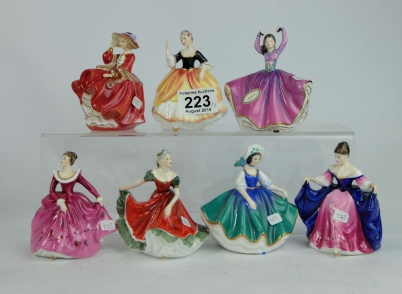 Appraisal: Royal Doulton Special Gold signature figures Top O' The Hill