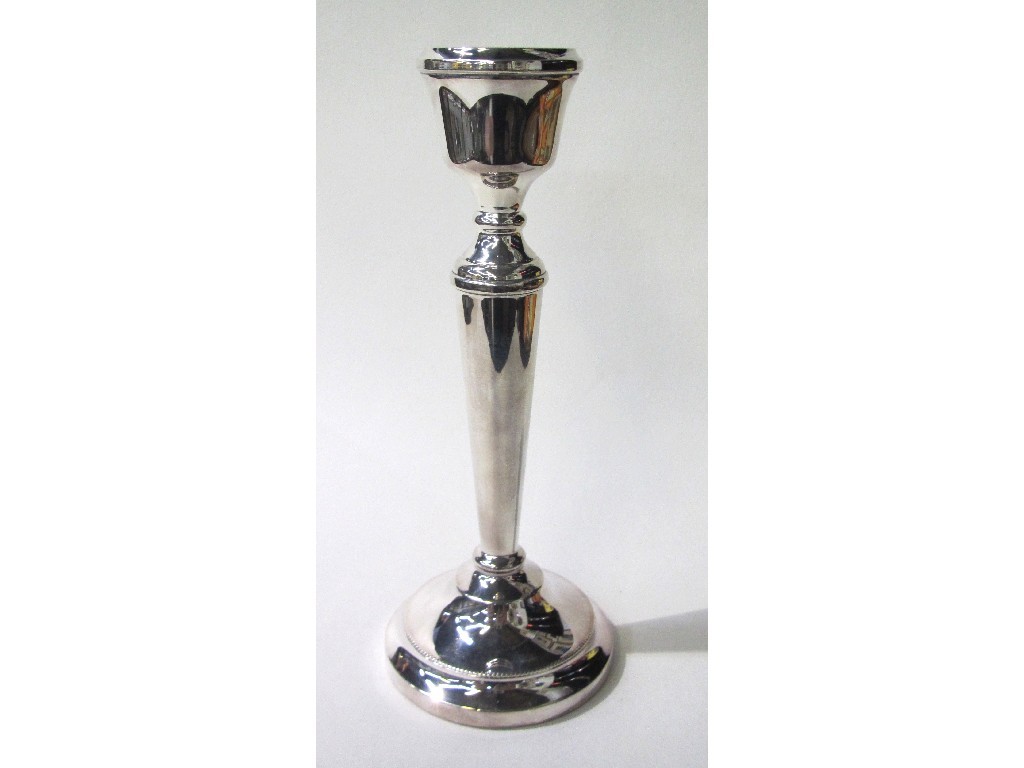 Appraisal: Silver candl