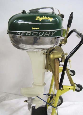 Appraisal: KIEKHAEFER MERCURY MODEL KE LIGHTNING DELUXE OUTBOARD MOTOR hp two