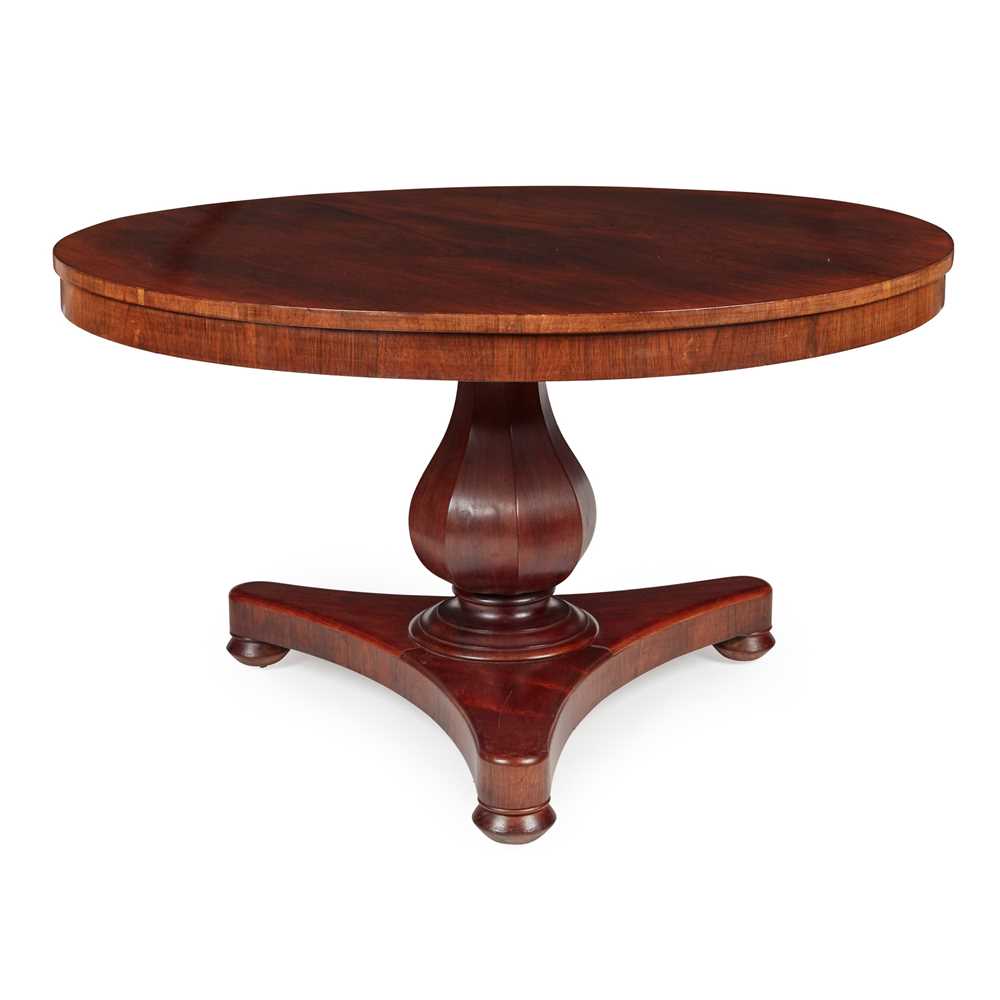 Appraisal: Y WILLIAM IV ROSEWOOD BREAKFAST TABLE EARLY TH CENTURY the