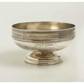 Appraisal: Vanderslice Co Sterling Presentation Bowl Sterling silver presentation footed bowl