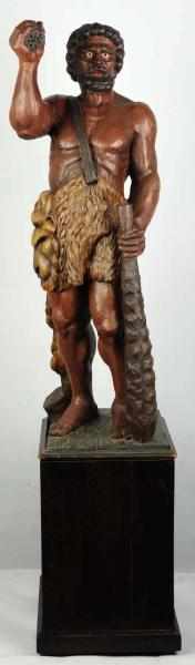 Appraisal: Hercules-Type Man Figural Cigar Figure This is a turn-of-the-century figure