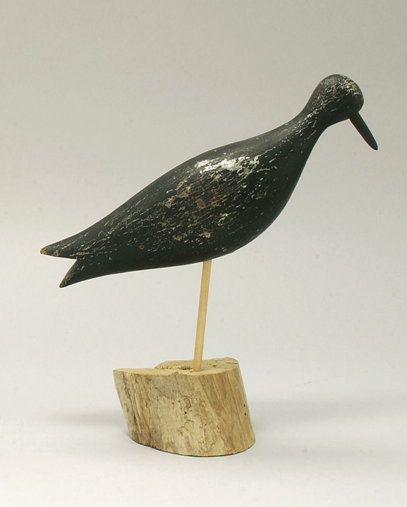 Appraisal: BLACK-BELLIED PLOVER DECOY From Massachusetts Completely repainted New bill