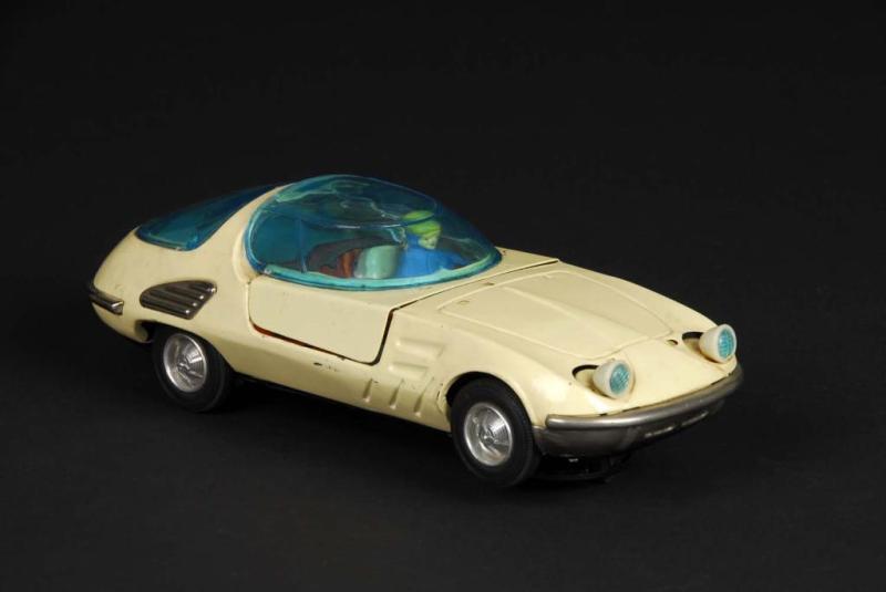 Appraisal: Futuristic Car Toy Description Japanese Made by Bandai Working When