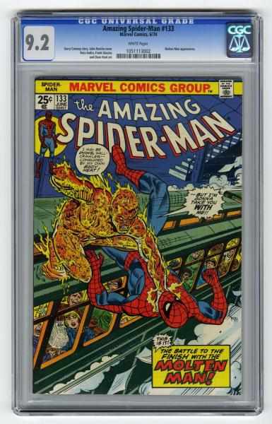 Appraisal: Amazing Spider-Man CGC Marvel Comics Gerry Conway story with John