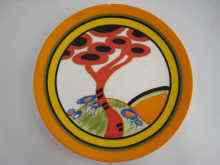 Appraisal: A limited edition plate no of the Clarice Cliff Red