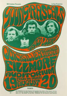 Appraisal: Bill Graham Vintage Rock Posters BG lot of Wes Wilson