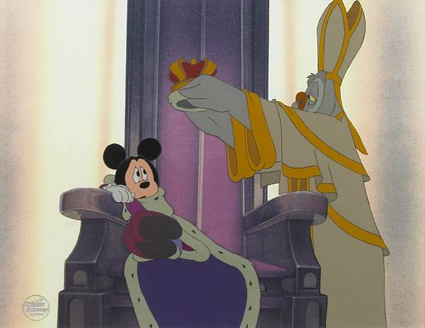 Appraisal: A Walt Disney celluloid from The Prince and the Pauper