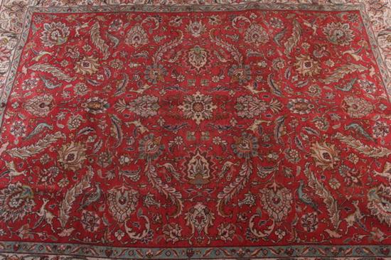 Appraisal: TABRIZ RUG - ft in x ft in