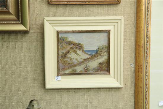 Appraisal: INDIANA SAND DUNES by Glenn F Bastian mid th century