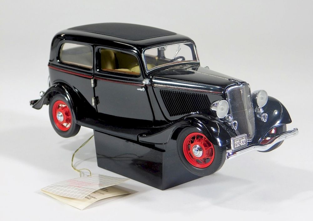 Appraisal: Franklin Mint John Dillinger Ford Diecast Car United States Contemporary