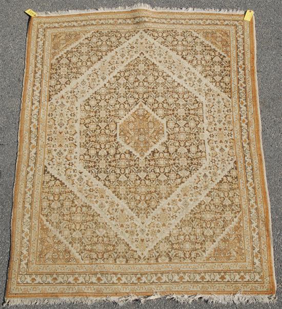 Appraisal: TABRIZ CARPET Persia circa feet inches x feet inches