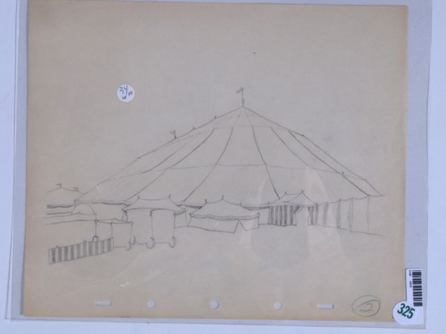 Appraisal: Original Animation Production Drawing from the Walt Disney Studios production