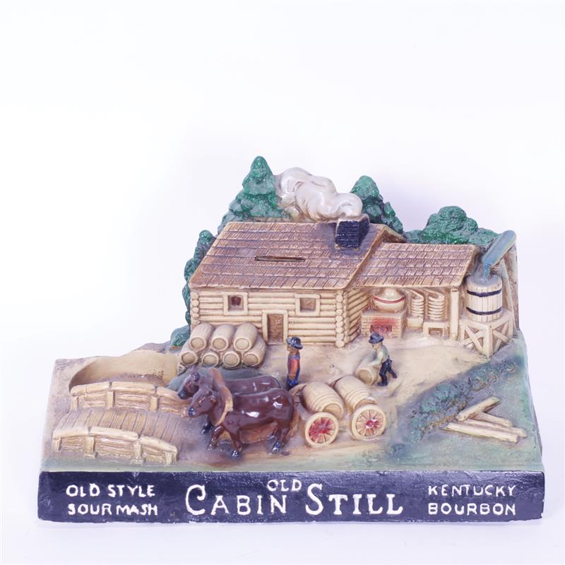 Appraisal: Old Cabin Still Old Style Sour Mash Kentucky Bourbon chalkware