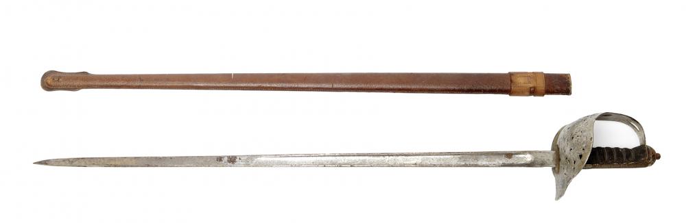 Appraisal: A HENRY WILKINSON SWORD CIRCA - in leather covered scabbard