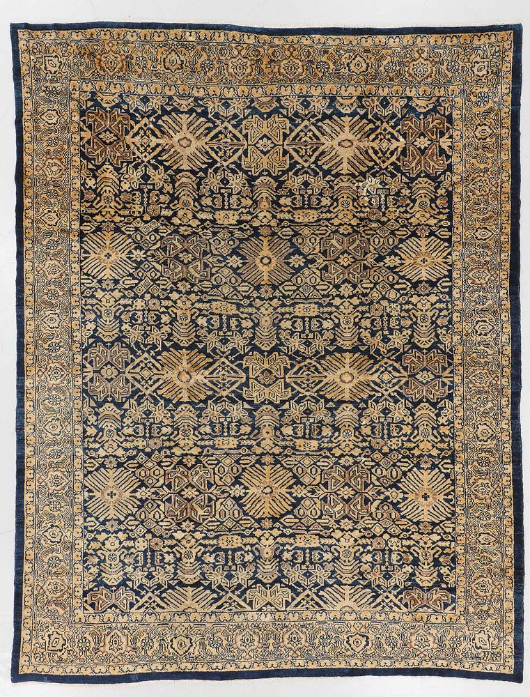 Appraisal: Antique Mahal Rug Persia ' '' x ' '' Antique