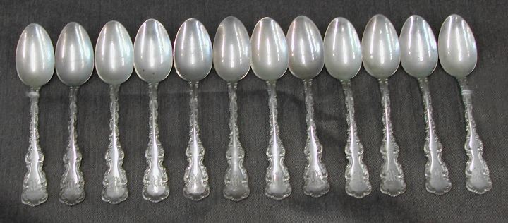 Appraisal: Set of Twelve Whiting Manufacturing Company Sterling Silver Louis XV