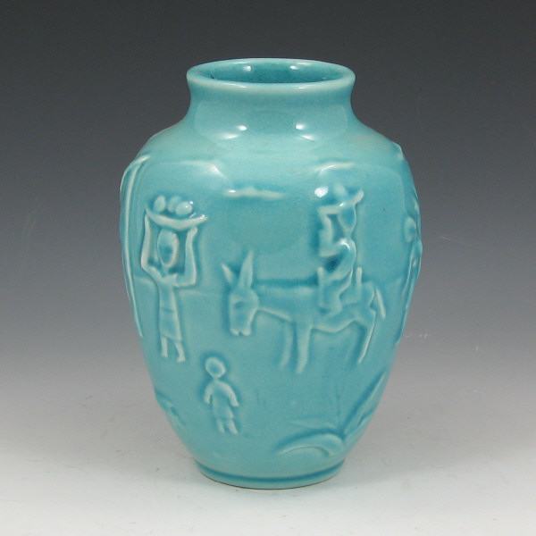 Appraisal: Rookwood Mexican Scene Vase - Mint Rookwood vase from with