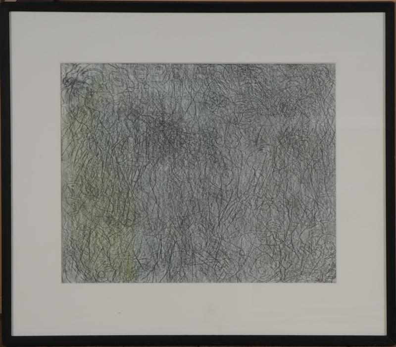 Appraisal: JOSEPH NECHATAL b DELUGE OF DAMAGED GOODS Graphite and pastel