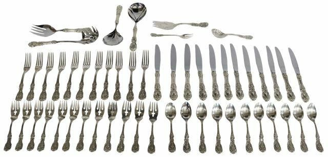 Appraisal: lot of Reed and Barton sterling silver flatware service in