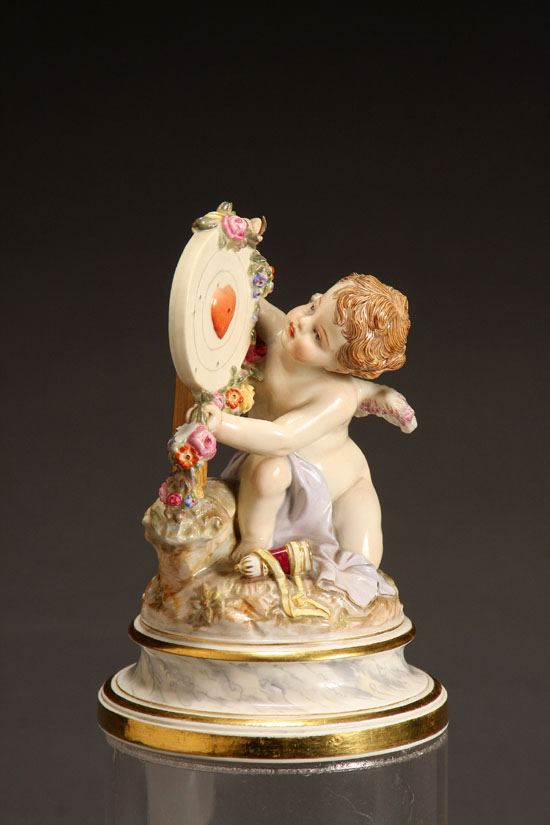 Appraisal: Lot Property of Various Owners Meissen Figure of a Putto