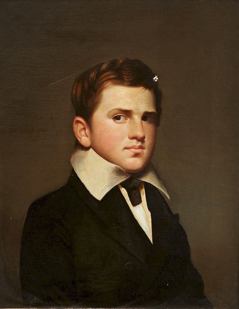 Appraisal: Cephas Thompson Portrait of Charles Frederick Tho Cephas Thompson -