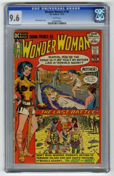 Appraisal: Wonder Woman CGC D C Comics - Dick Giordano cover