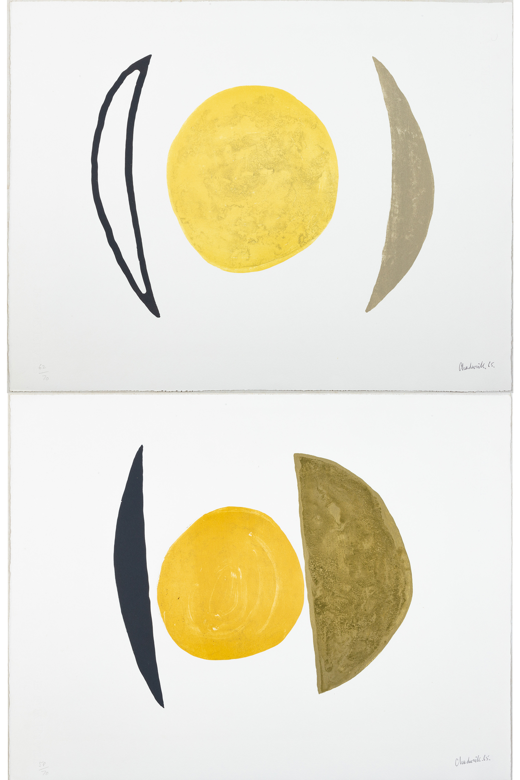 Appraisal: LYNN CHADWICK BRITISH - Lynn Chadwick British - Moon Series