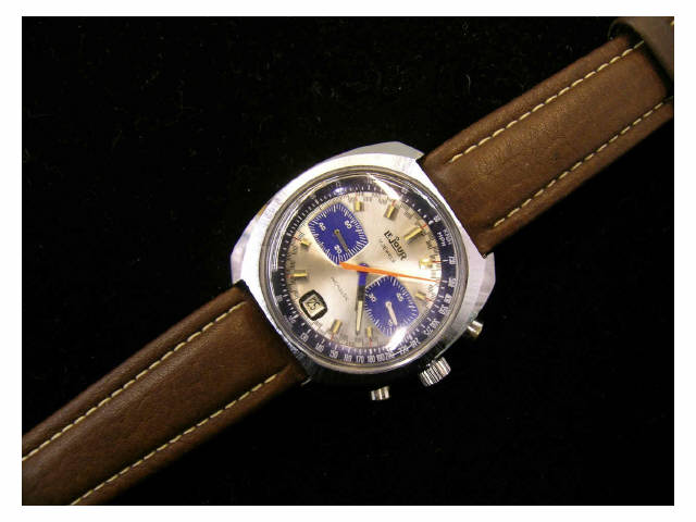 Appraisal: LeJour Jewel gentleman's watch with brown Hadly Roma leather band