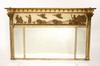 Appraisal: OVER-MANTEL MIRROR - Federal Period Ornate Gilt Mirror Frame with